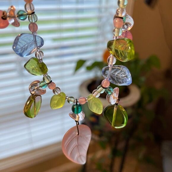 The Country Ewe LTD Glass Beaded Flower Necklace from New York - Picture 6 of 15